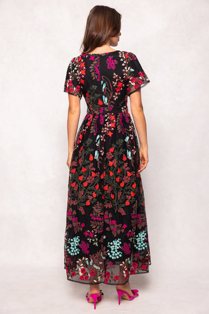 Flora Dress in Moonlit Blossom