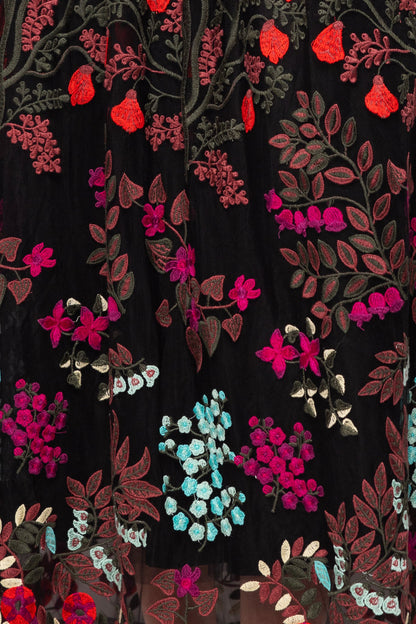 Flora Dress in Moonlit Blossom