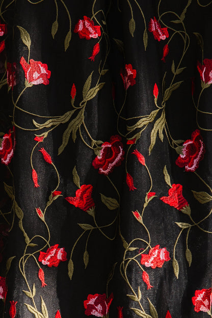 Flora Dress in Romantic Roses