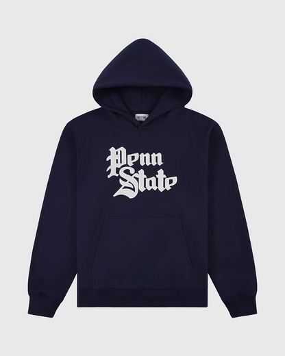 Penn State University Heavyweight Cotton Terry Pullover Hoodie