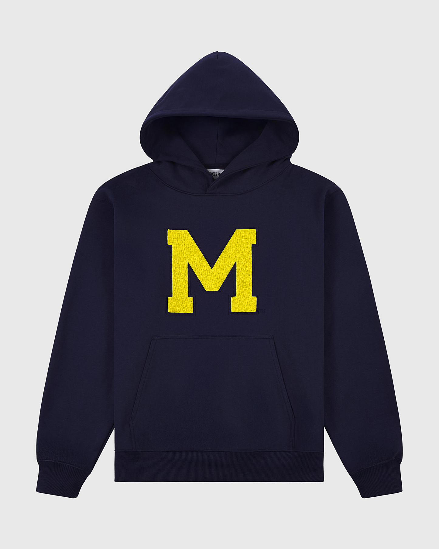 University of Michigan Heavyweight Cotton Terry Pullover Hoodie
