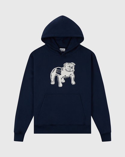 Yale University Heavyweight Cotton Terry Pullover Hoodie