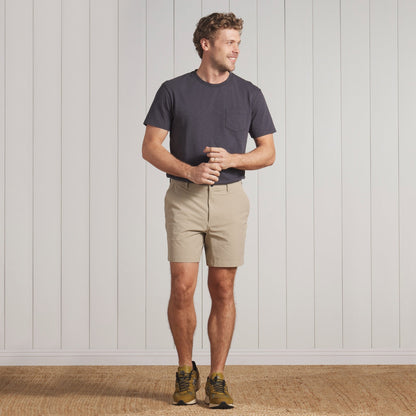 Hybrid Everyday Shorts 7" - Sand