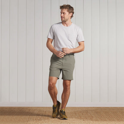 Hybrid Everyday Shorts 7" - Tea Leaf