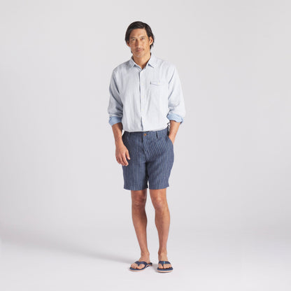 Hammond Double Cloth Shirt - Blue Chambray