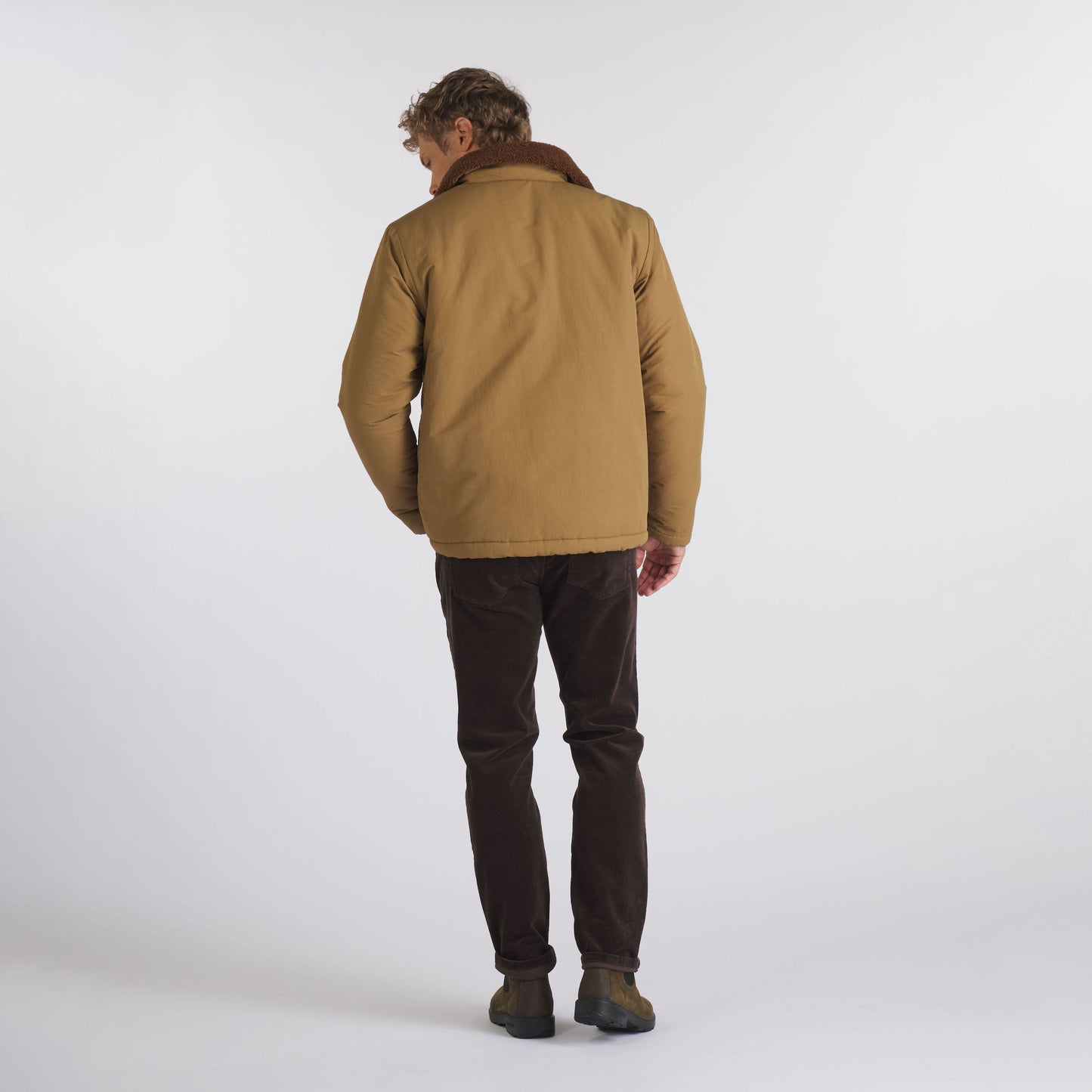 Burlington 5 Pocket Stretch Corduroy  - Coffee Bean