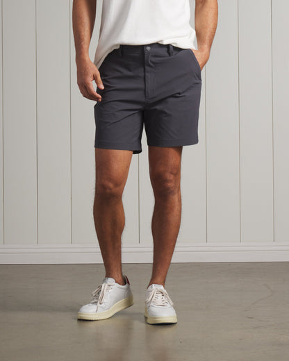 Hybrid Everyday Shorts 7" - Asphalt