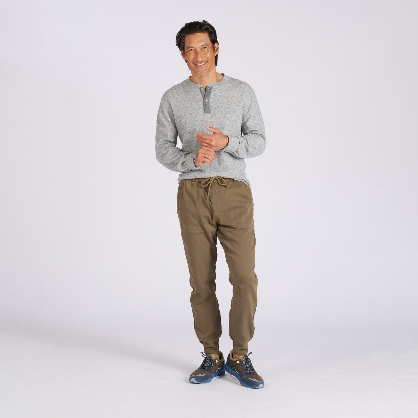 Hybrid Stretch Jogger - Military Olive