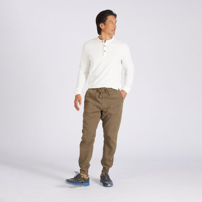 Hybrid Stretch Jogger - Military Olive