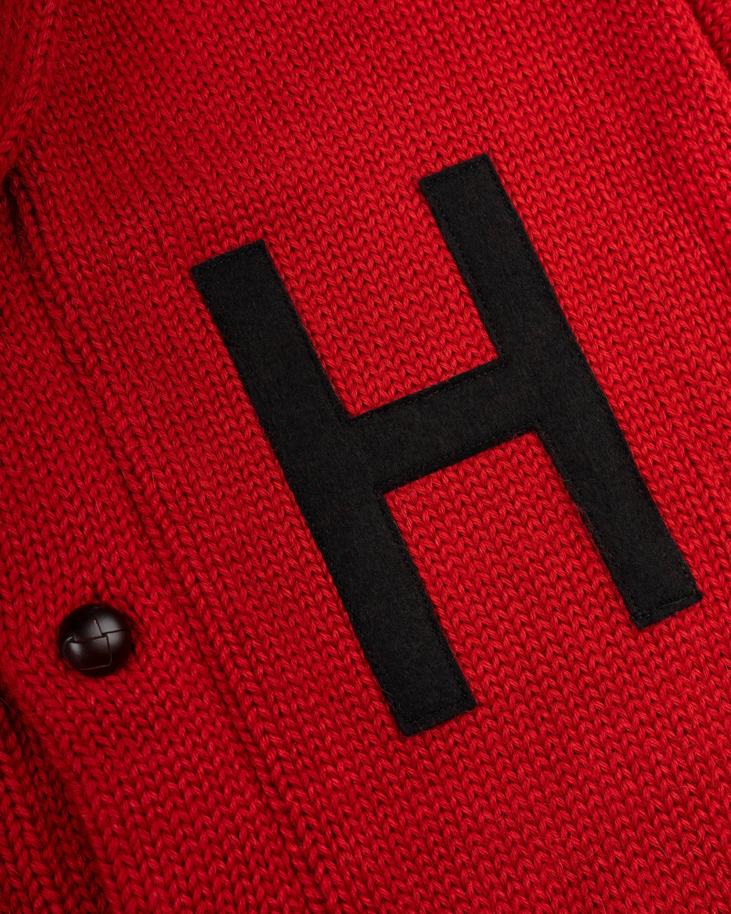 Harvard University 1940 Wool Shawl Collar Sweater
