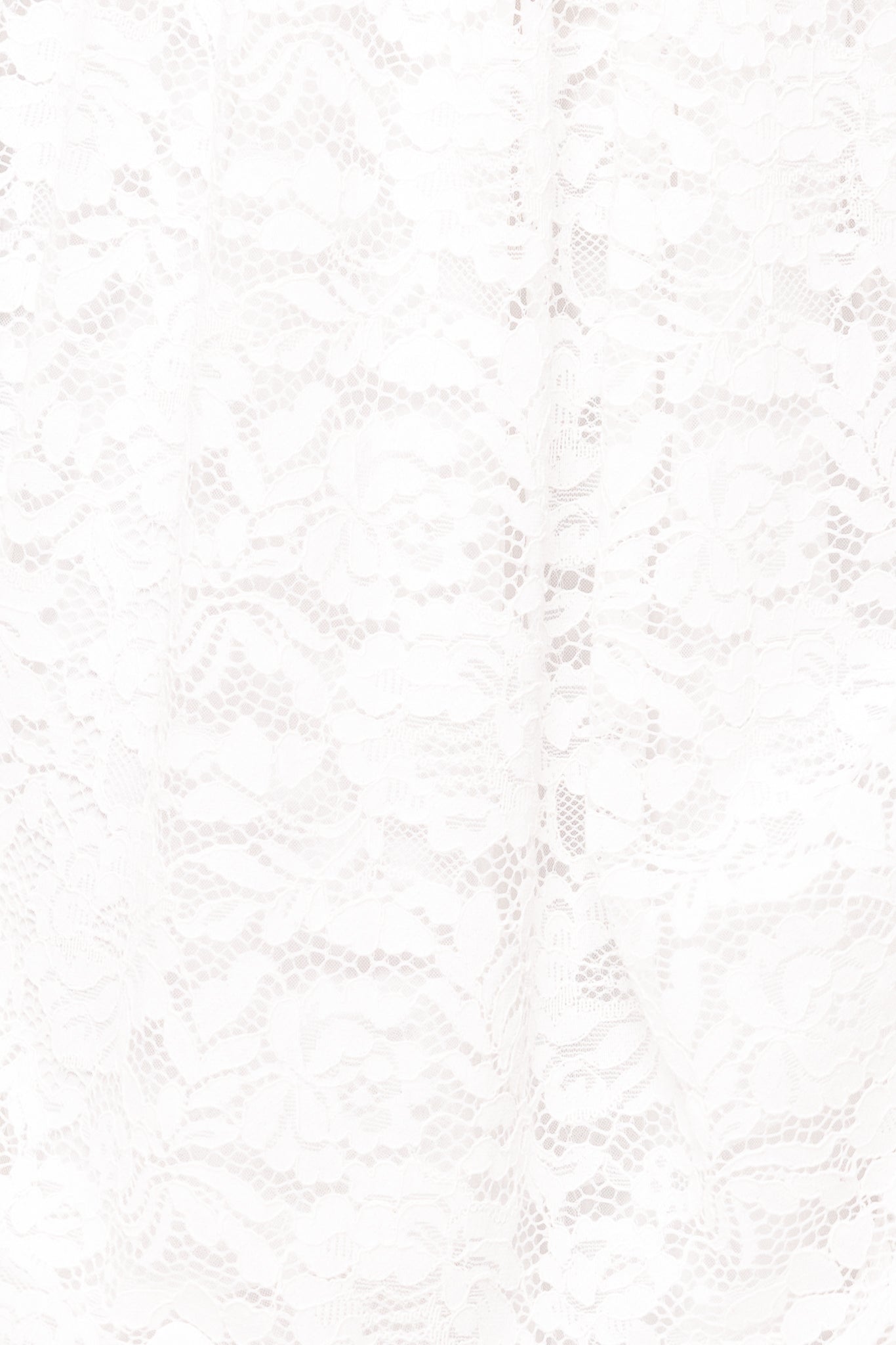 Hattie Dress in White Lace