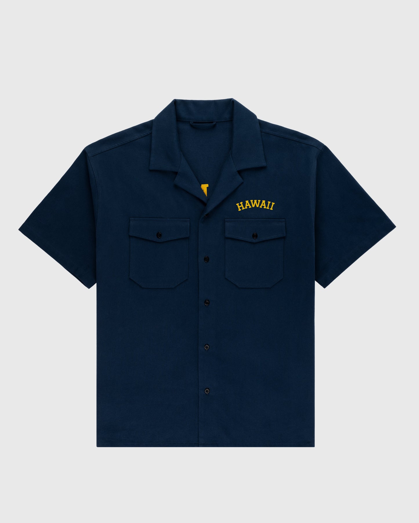 Hawaii Islanders (PCL) Cotton Linen Grounds Crew Short Sleeve Workshirt