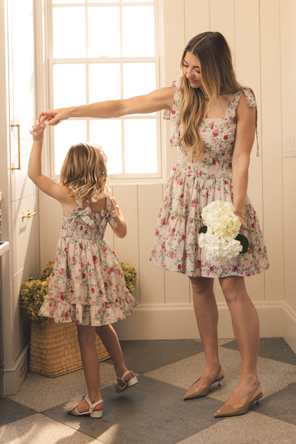 Helene Dress in Vibrant Chinz