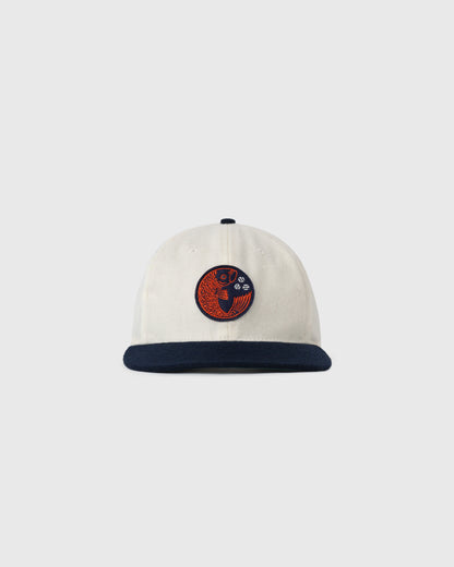 Hiroshima Carp Off White Wool Ballcap