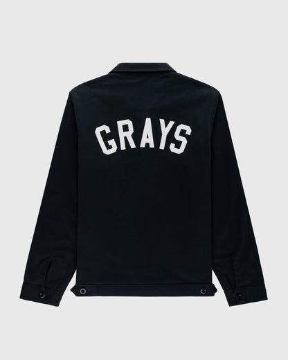 Homestead Grays Cotton Grounds Crew Jacket
