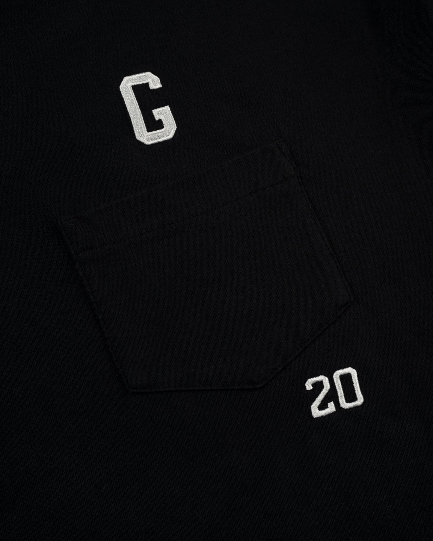 Homestead Grays Embroidered 'G' Long Sleeve Pocket Tee