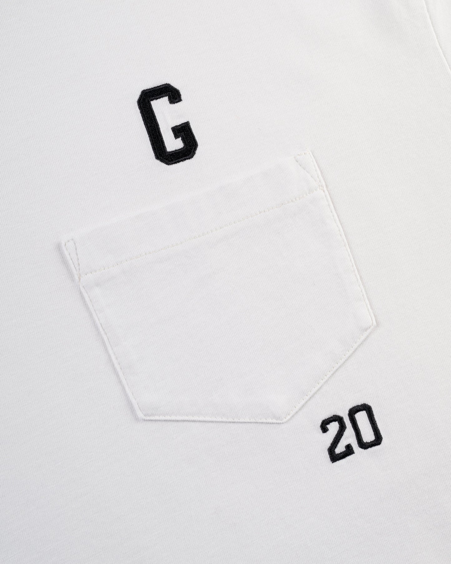 Homestead Grays Embroidered 'G' Long Sleeve Pocket Tee