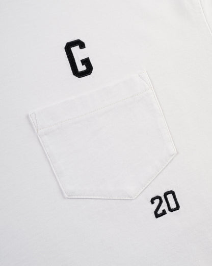 Homestead Grays Embroidered 'G' Long Sleeve Pocket Tee