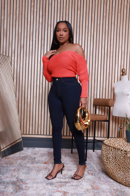 Multi Way Wrap Sweater - Fiesta