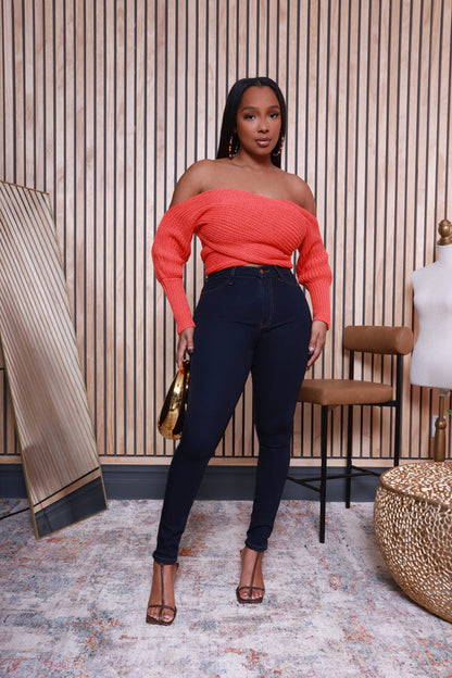 Multi Way Wrap Sweater - Fiesta