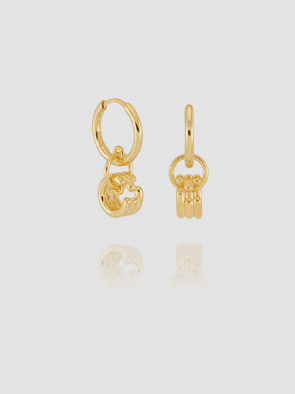 Rachel Jackson Lifestream Illusion Hoop Earrings