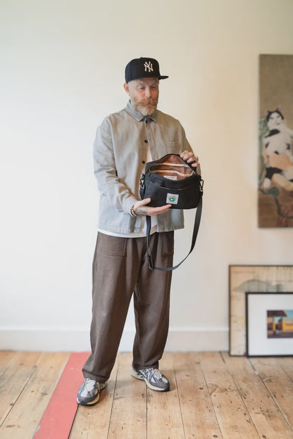 Cora + Spink Ant Hill Bum Bag Black
