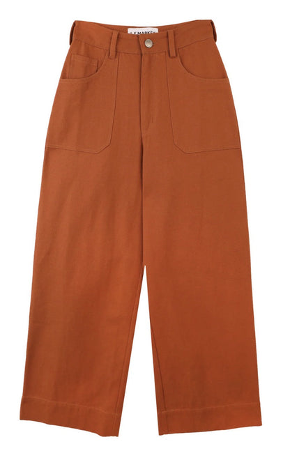 L F Markey Terracotta Carpenter Trousers