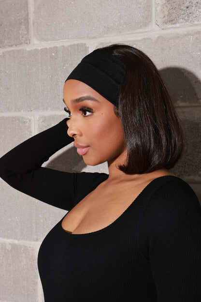 Zero Slip Stretchy Headband - Black