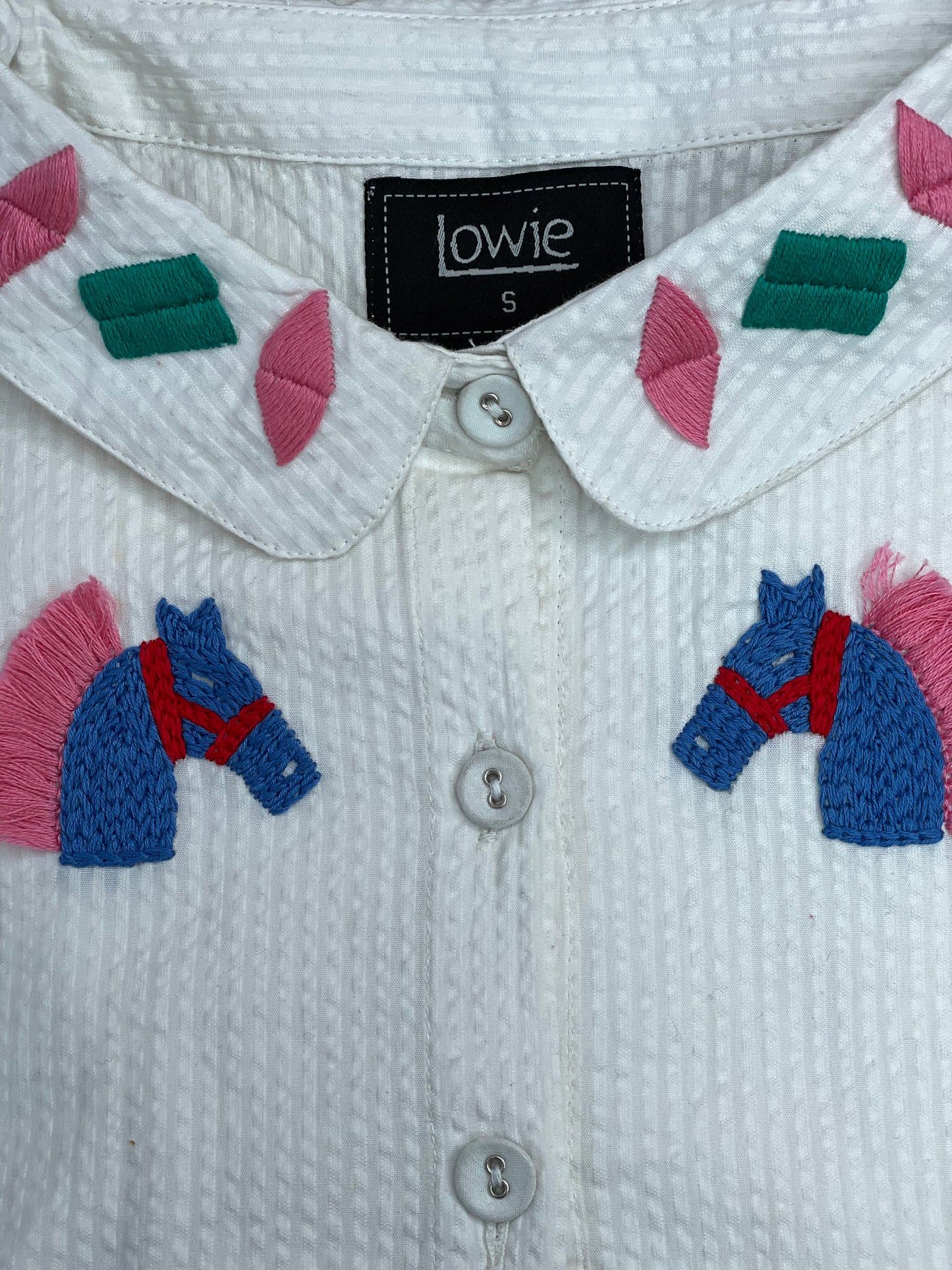 Lowie Horse Embroidered Blouse