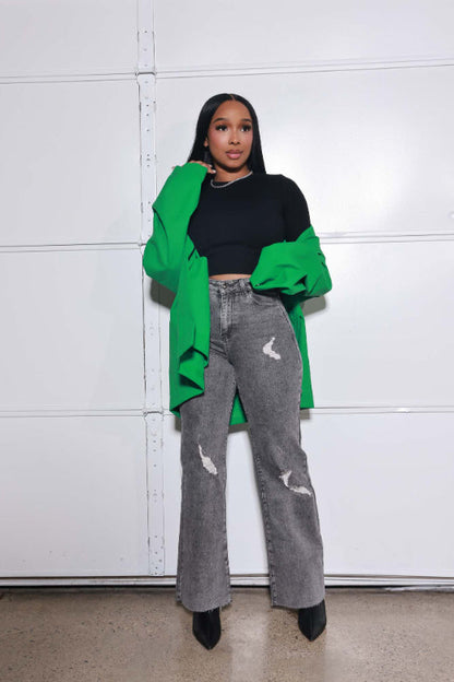 Smooth Operator Cellulite Deleter Ribbed Long Sleeve