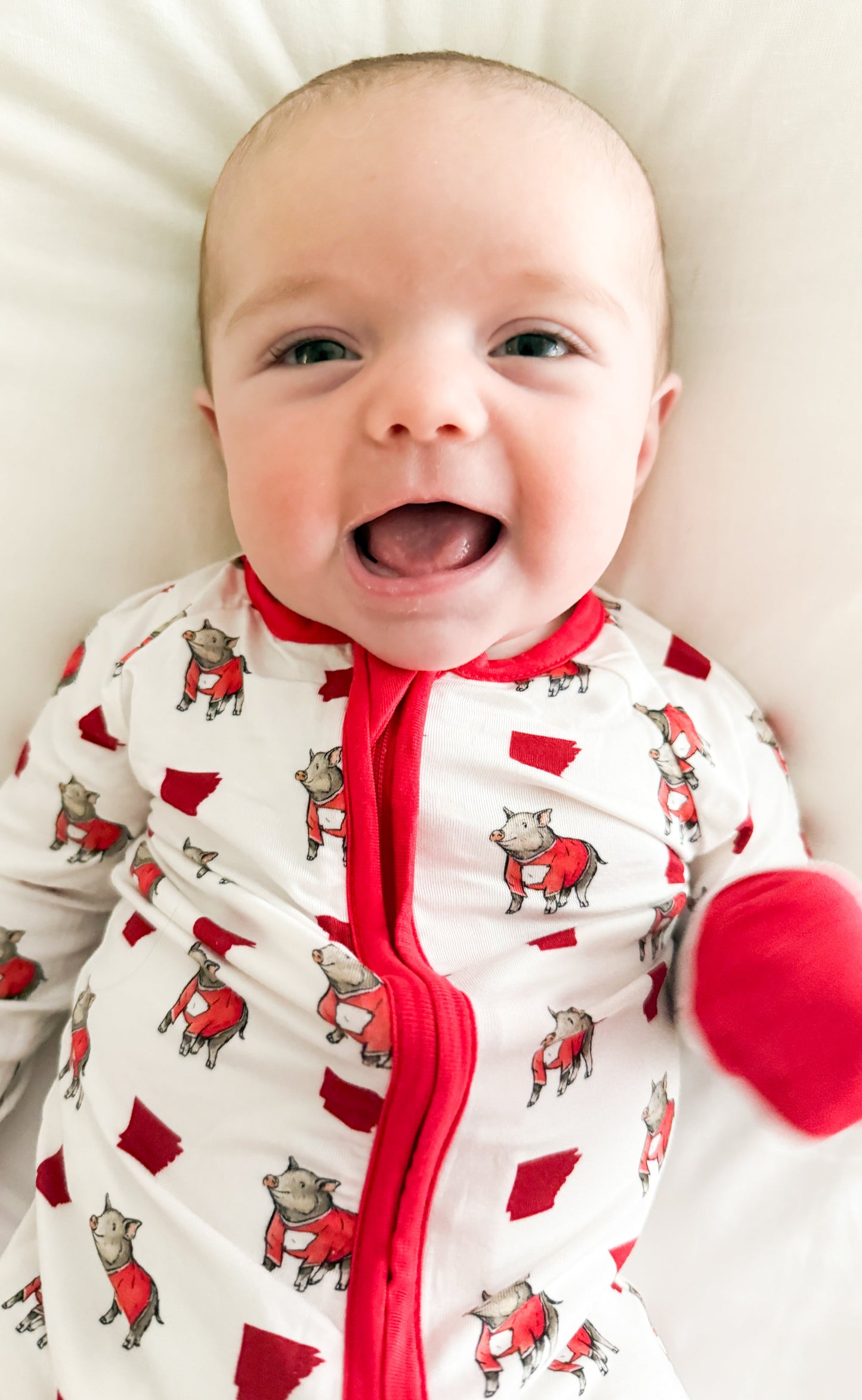 arkansas wild boar unisex kids pajamas