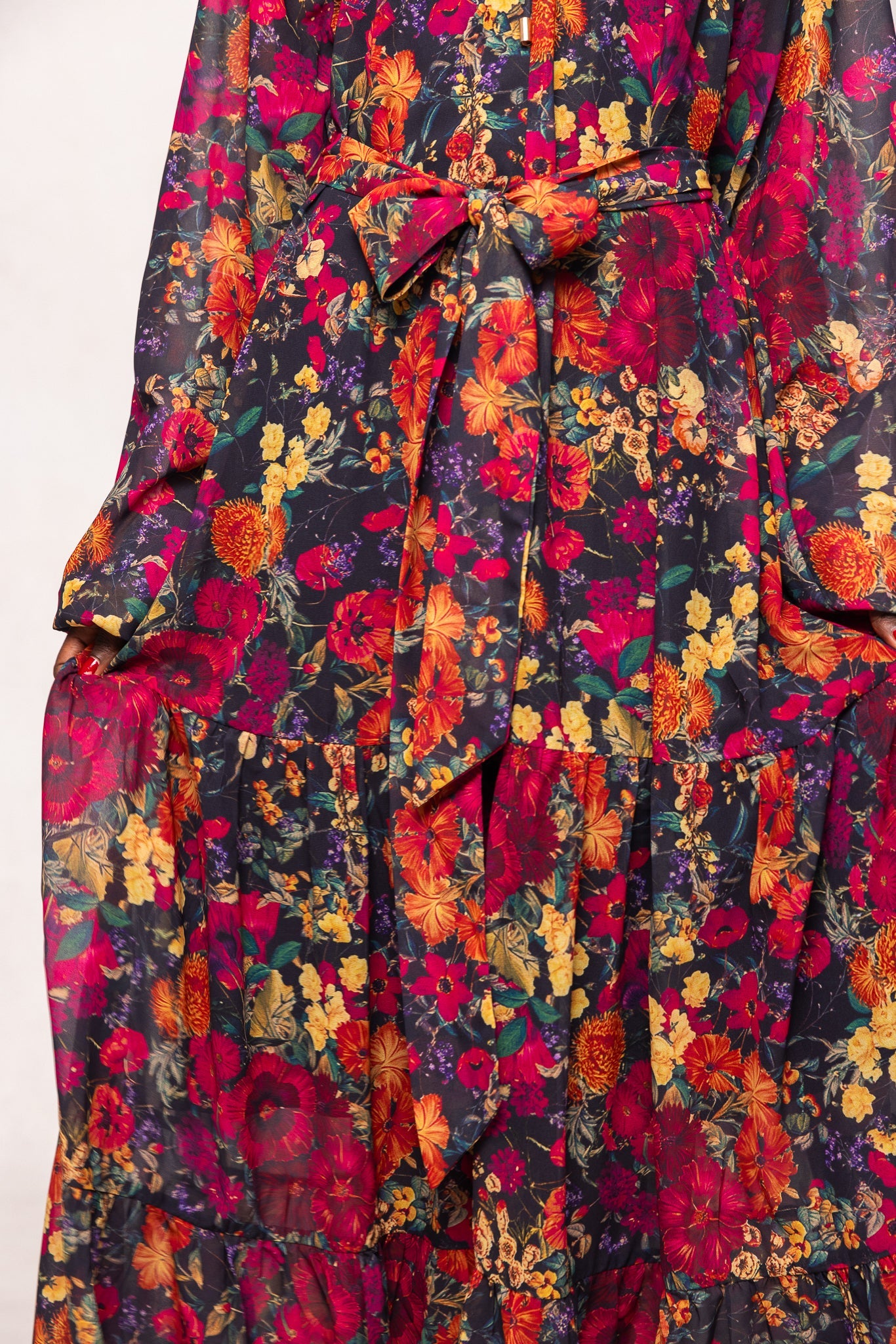 Imogen Dress in Night Garden