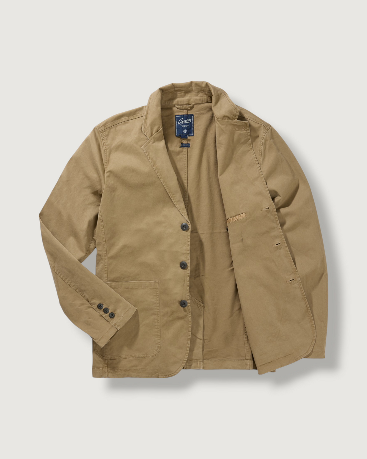Thompson Flex Stretch Blazer - Khaki