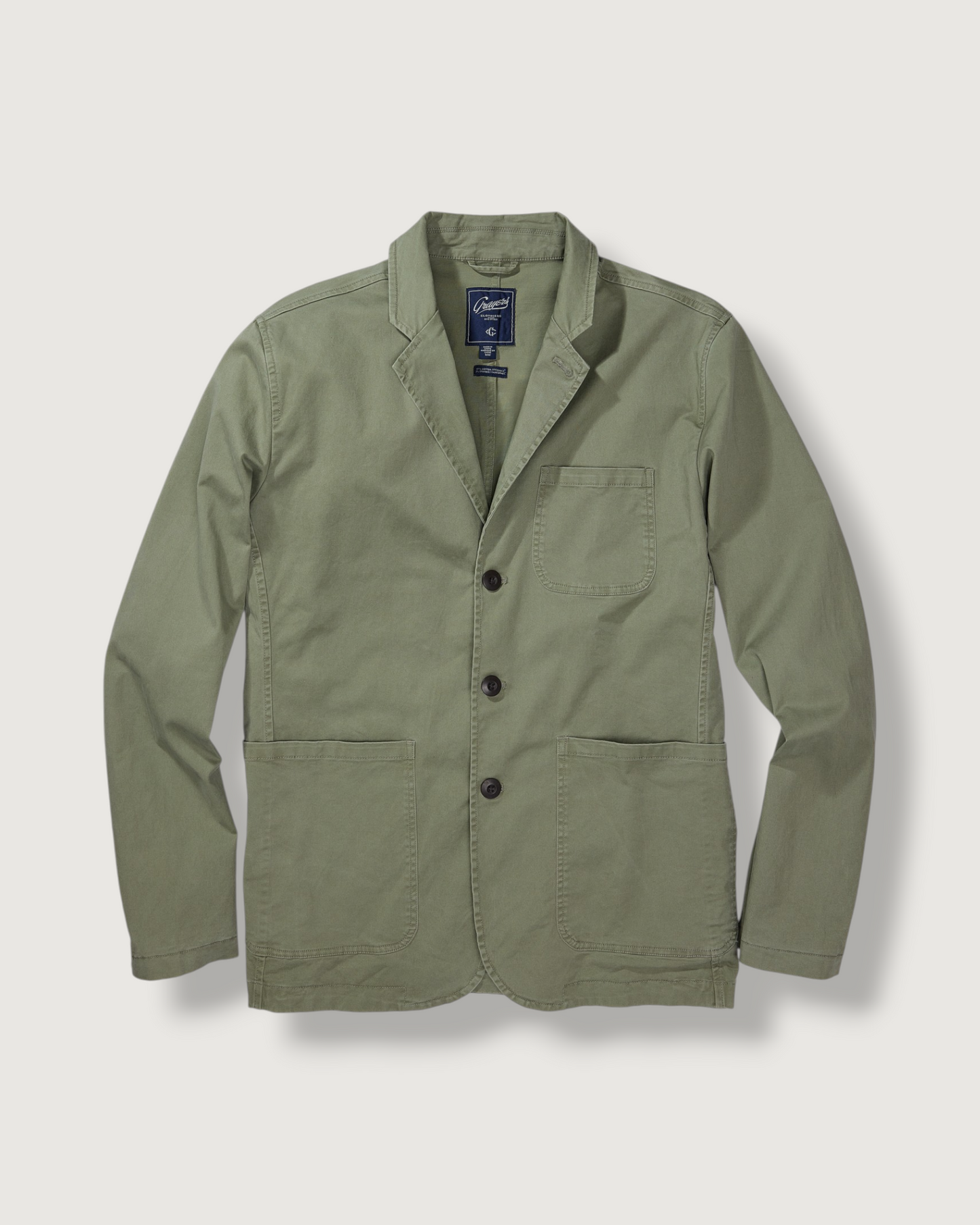 Thompson Stretch Blazer - Olive
