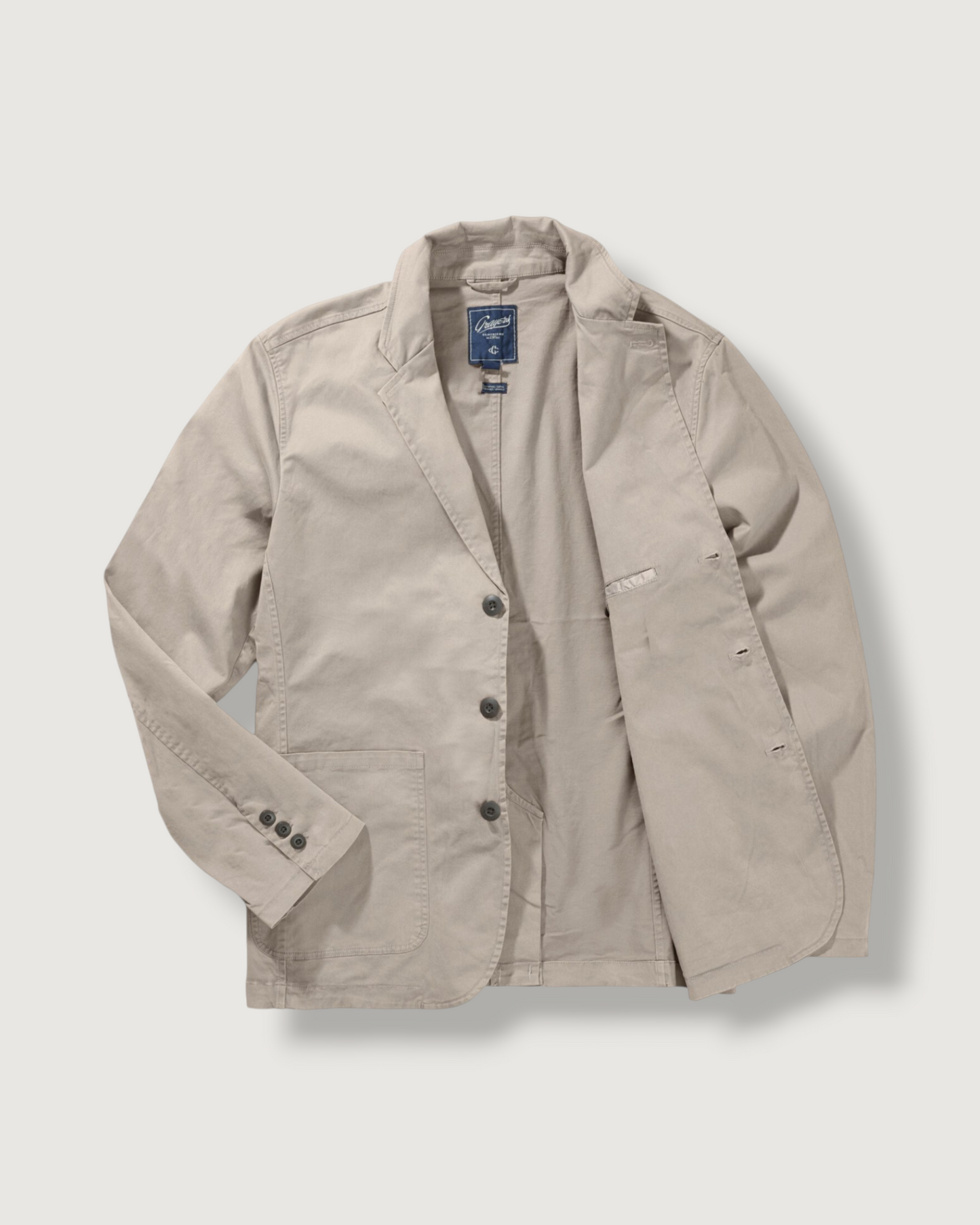 Thompson Stretch Blazer - Stone