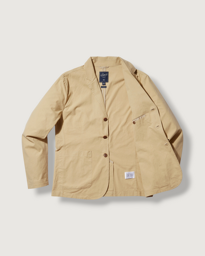 Mercer Cotton Blazer - Biscotti