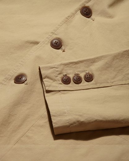 Mercer Cotton Blazer - Biscotti