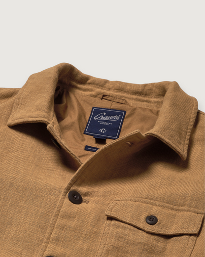 Ramie Chore Jacket - Tobacco