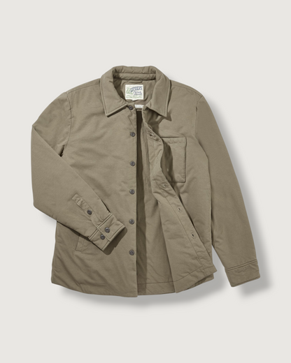 Wellington Padded Jersey Jacket - Canteen