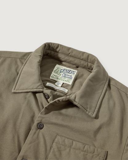 Wellington Padded Jersey Jacket - Canteen