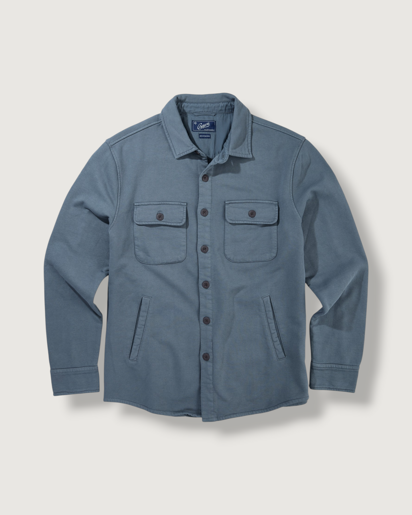 Defender Terry CPO Jacket - Dark Slate