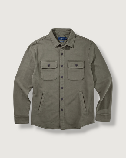 Defender Terry CPO Jacket - Faded Olive