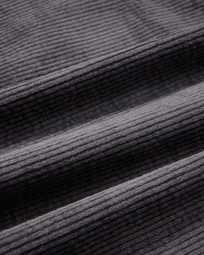 Fieldston Corduroy Varsity Bomber - Dark Gray