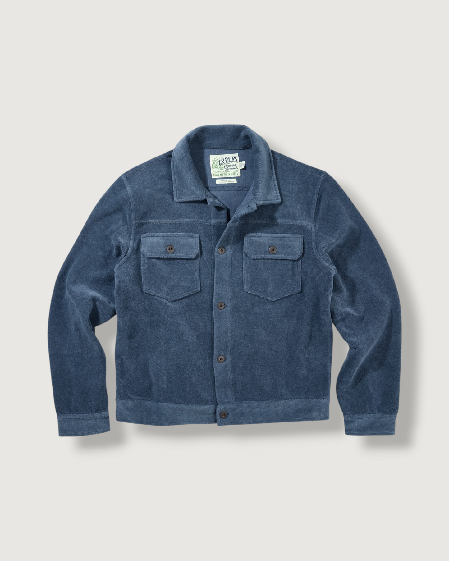 Defender Fleece Trucker - Denim Blue