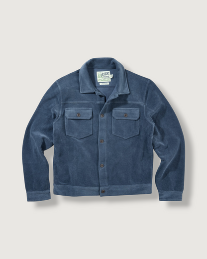 Defender Fleece Trucker - Denim Blue