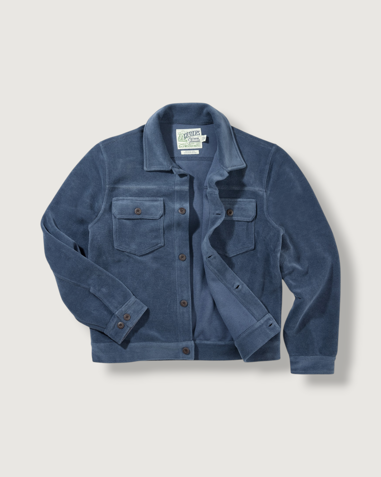 Defender Fleece Trucker - Denim Blue