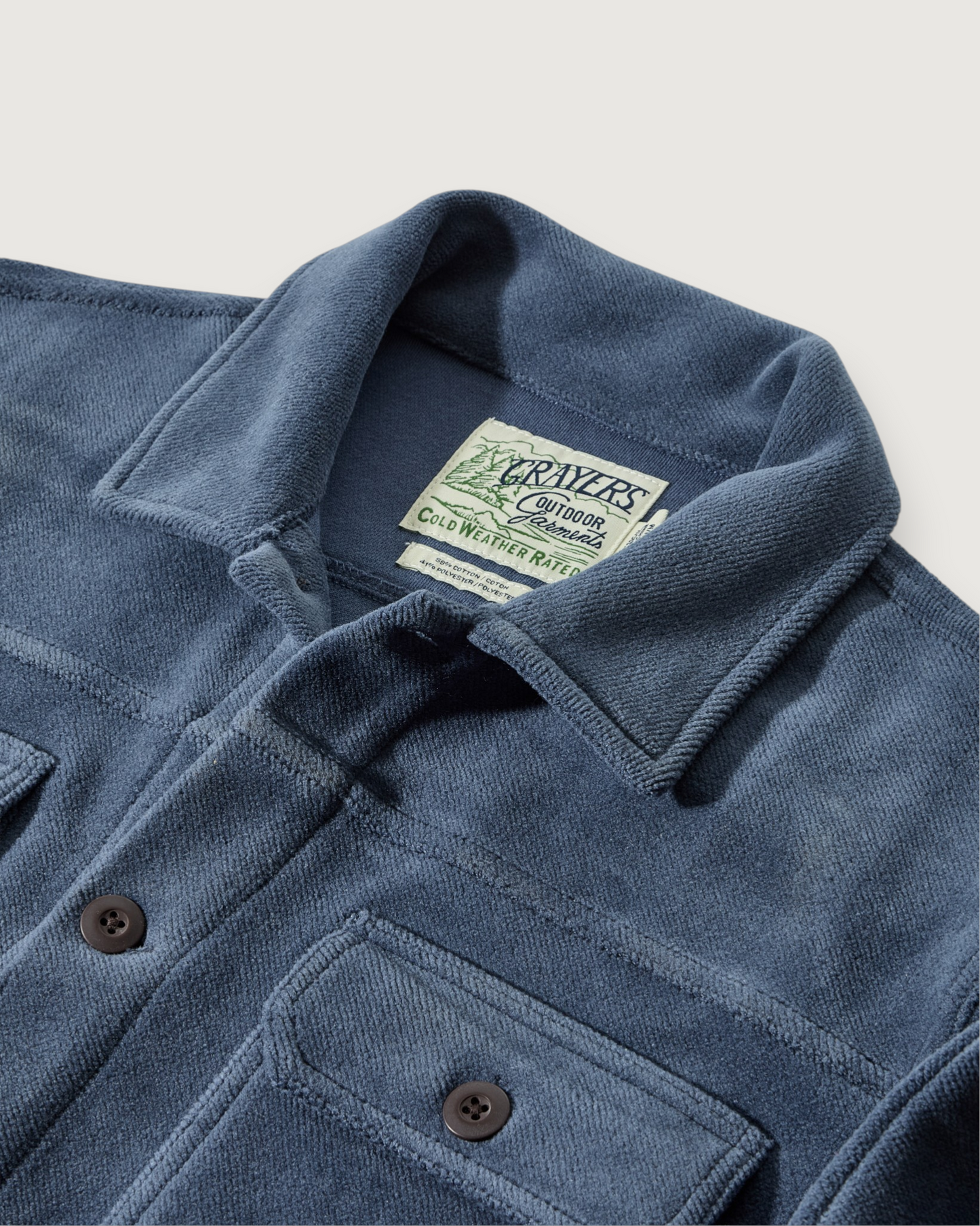 Defender Fleece Trucker - Denim Blue