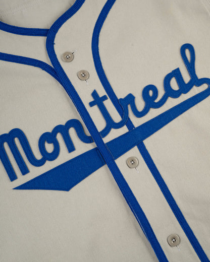 Montreal Royals Cotton Twill Baseball Jersey