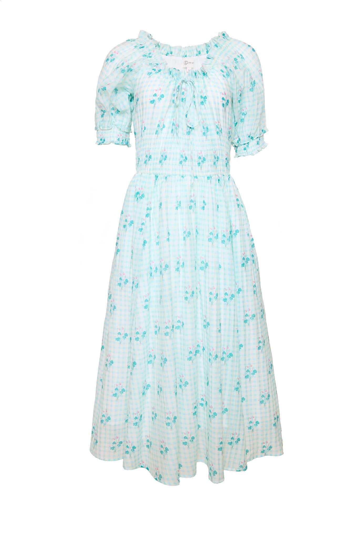 Jessie Dress in Bloom Gingham