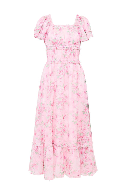 Juliana Dress in Rose Trance